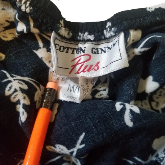 Vintage Cotton Ginny Plus Floral Skirt - Picture 3 of 6